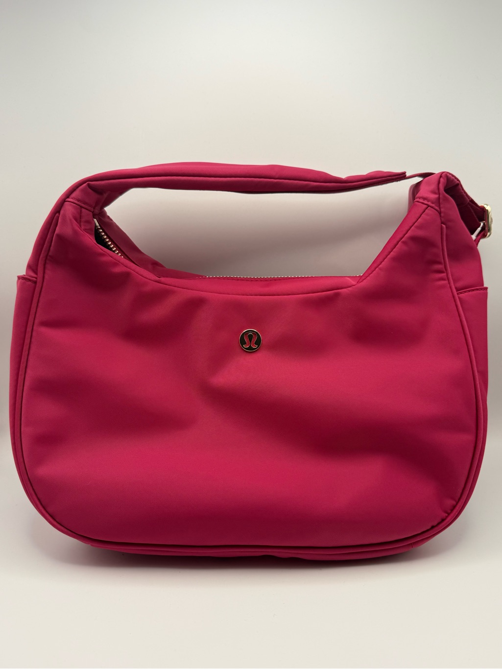 #501 Nwt Lululemon City Essentials Shoulder Bag 4l Berry Rumb Moon Crescent Hobo